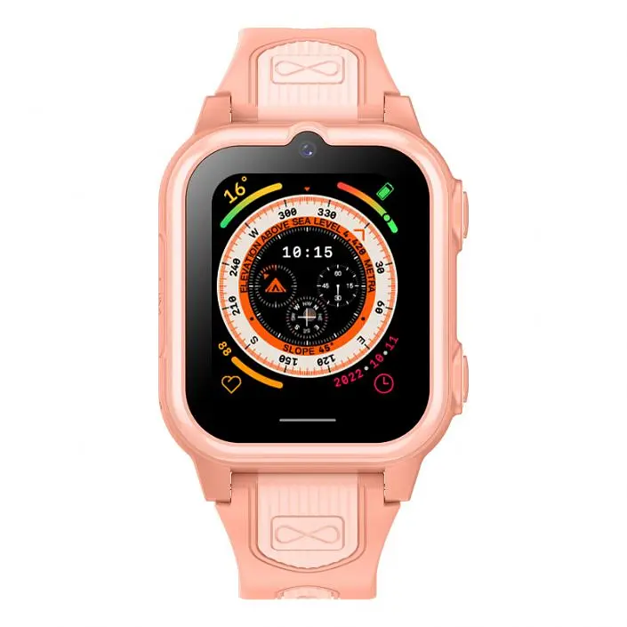 Смарт годинник-телефон дитячі Wonlex CT21 Mini з відеодзвінком WI-FI GPS SIM-карта Pink (18352) - фото 2