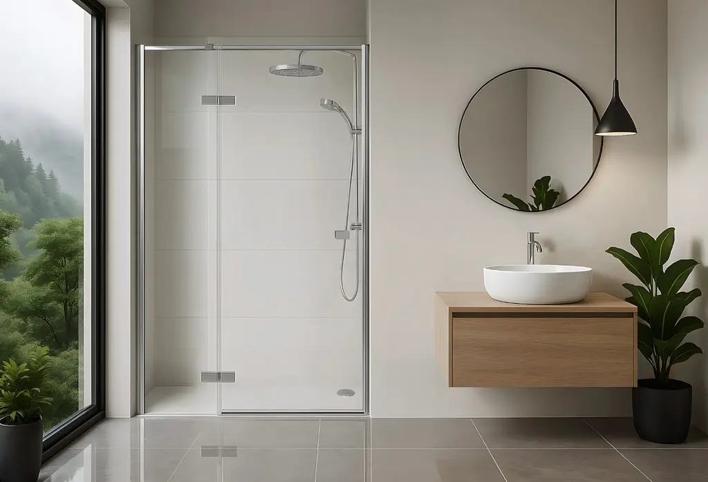 Розпашні душові двері Rea Atlas 120 L chrome REA-K4667 - фото 2