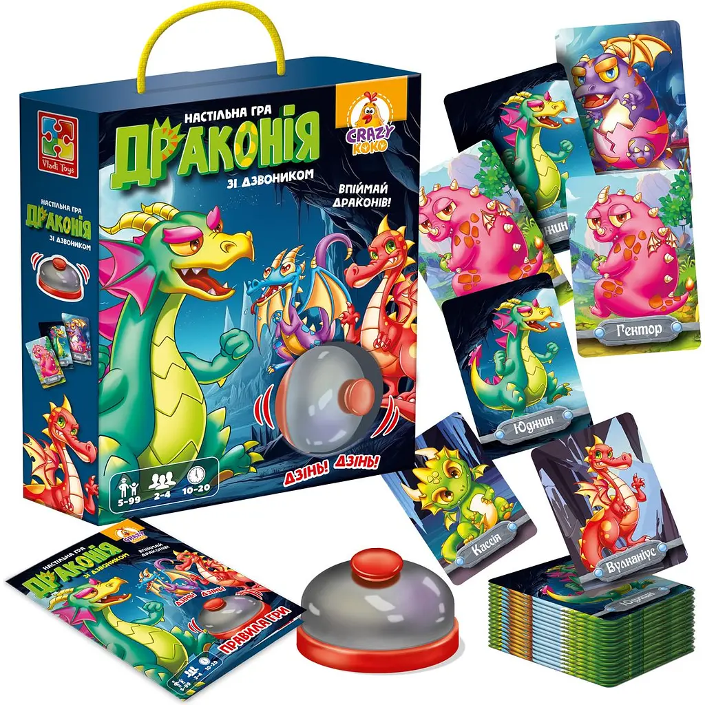 Гра настільна Vladi Toys Crazy Koko Драконія (VT8010-12) - фото 3