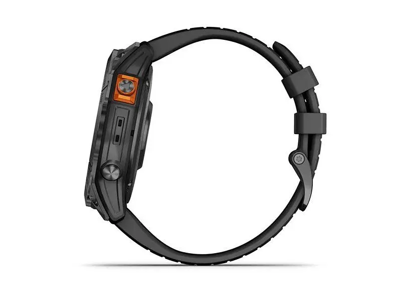 Смарт-годинник Garmin Fenix 7X Pro Solar Slate Gray w. Black Band (010-02778-00/01) - фото 5