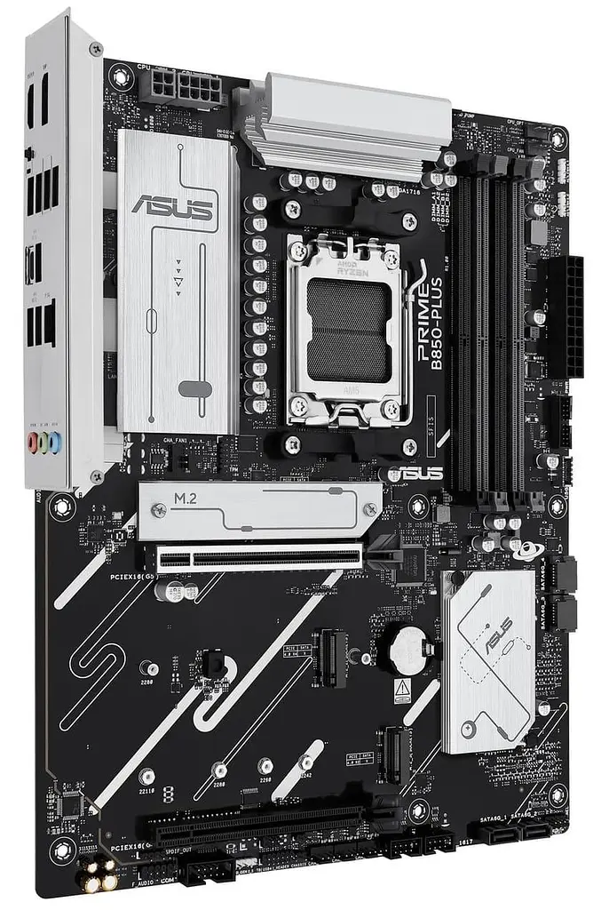 Материнська плата ASUS PRIME B850-PLUS-CSM (PRIME B850-PLUS-CSM) (Socket AM5, AMD B850, ATX) - фото 2