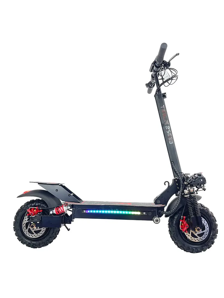 Электросамокат Двухмоторный Tesla 26000 New (4000W, 48V, 26Ah) - фото 2