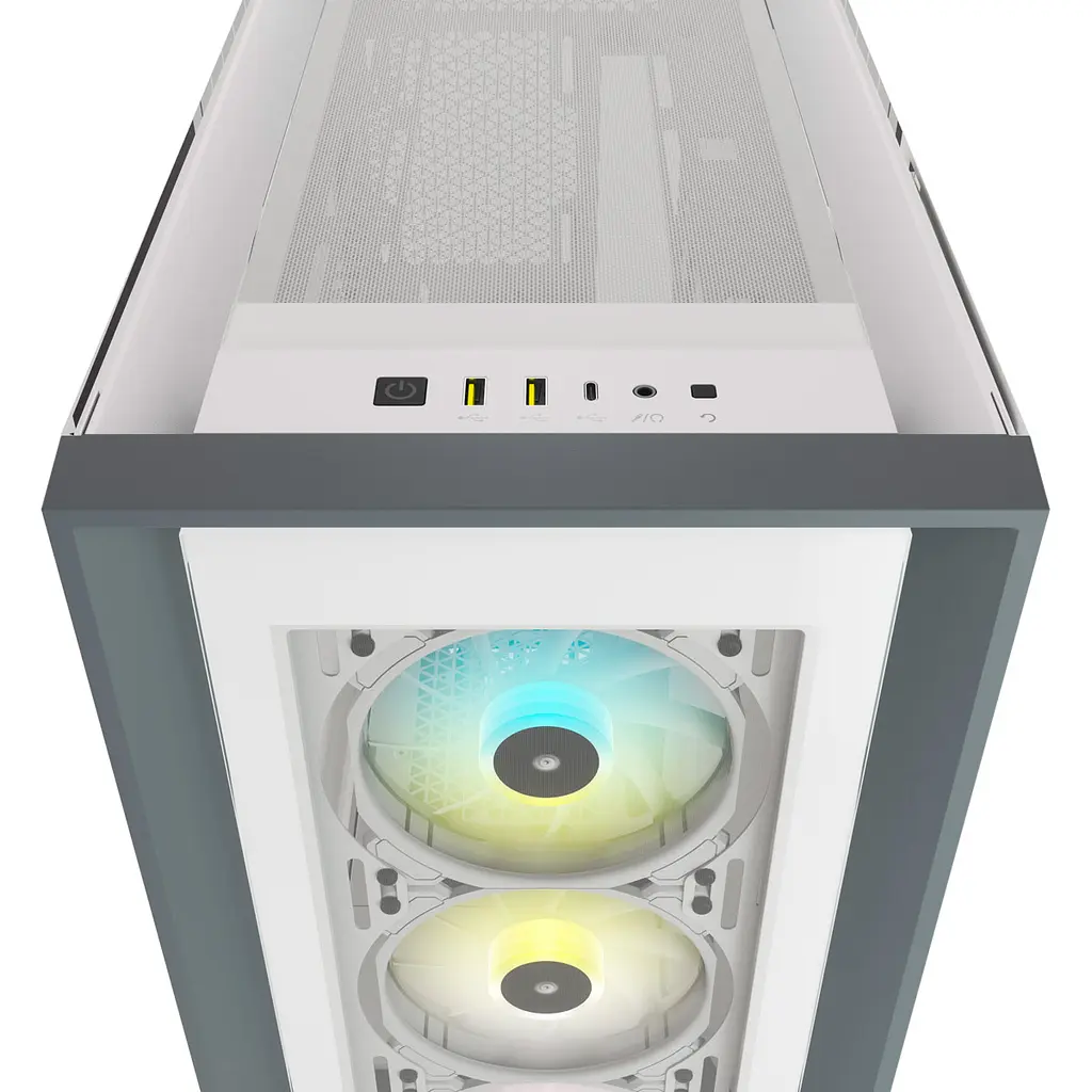 Корпус Corsair iCUE 5000X RGB Tempered Glass CC-9011213-WW White [101665] - фото 4