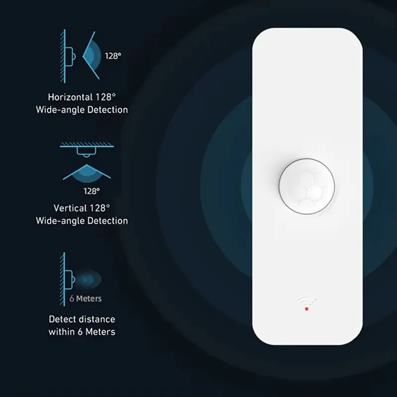 Wifi датчик движения миниатюрный Nectronix P01, до 6 метров, Tuya Smart life app (101145) - фото 5