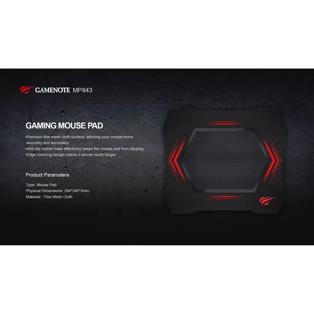 Килимок для миші Havit HV-MP843 black (HV-MP843) - фото 5