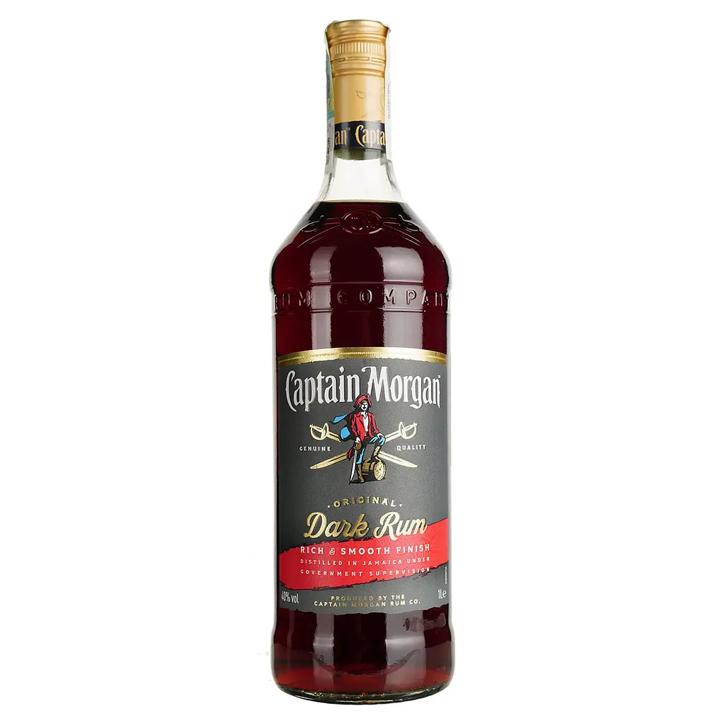 Уцінка. Ром Captain Morgan Dark, 40%, 1 л