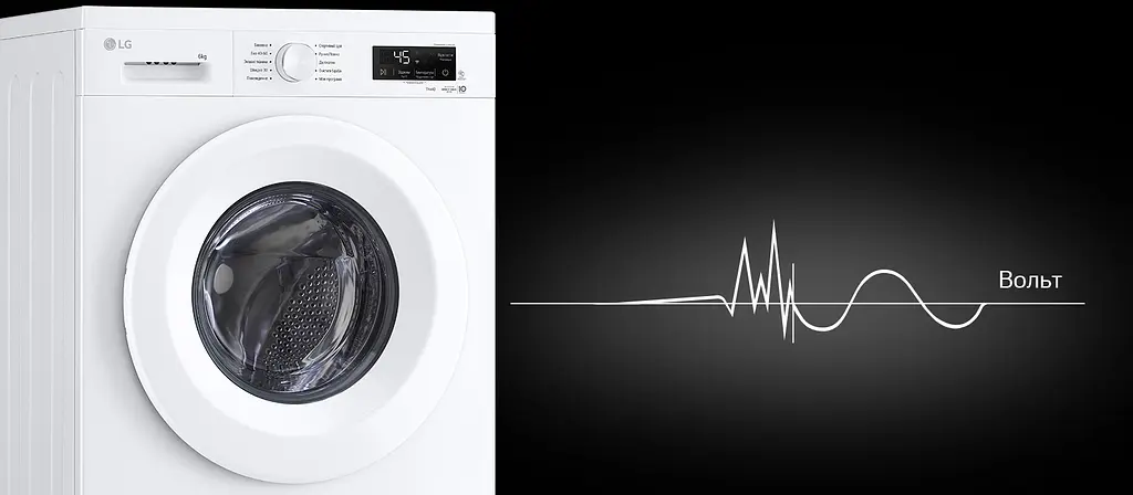 LG Пральна машина фронтальна, 6кг, 1200, В, 44см, - фото 4