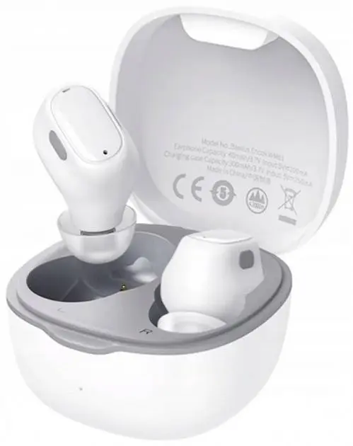 Наушники Baseus TWS Encok True Wireless Earphones WM01 беспроводные белые (NGTW240002) - фото 5