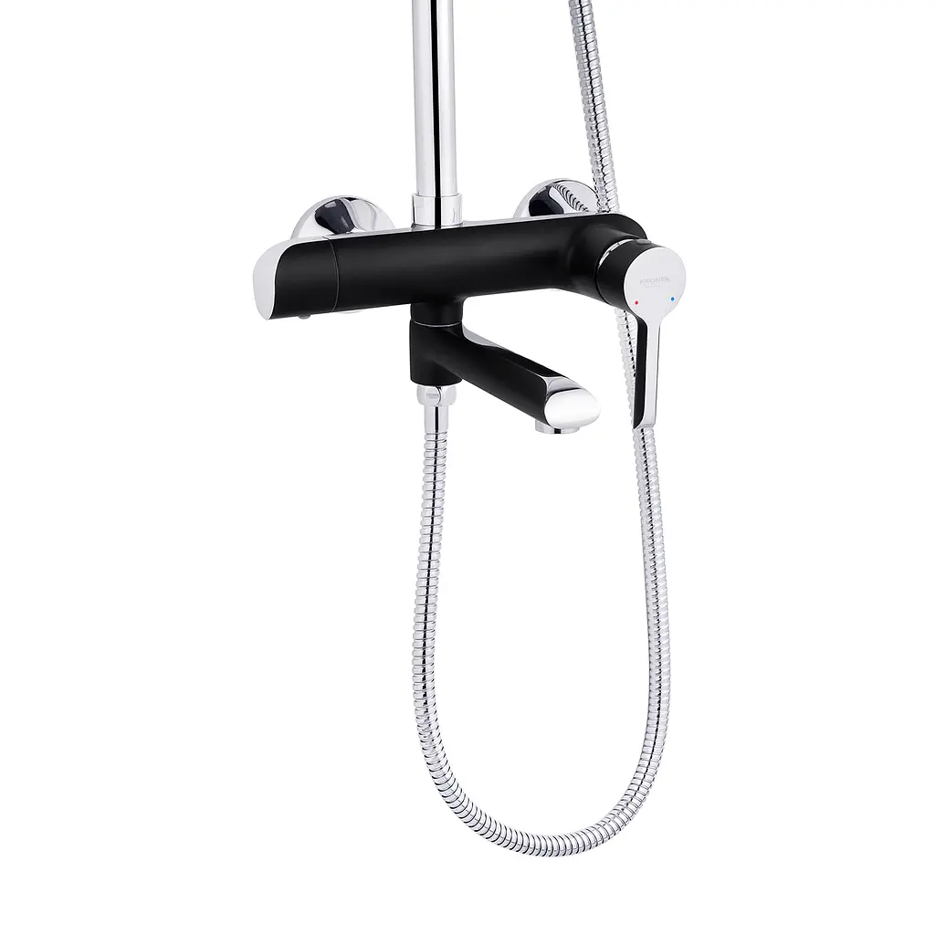 Душова система Kroner KRP Essen - SCH063 CV024317, Чорний матовий - фото 3