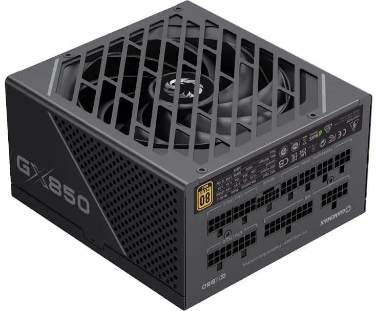 Блок живлення GameMax GX-850 PRO ATX 3.1 850W 80+ Gold (GX-850 PRO BK(ATX3.1PCIe5.1)) Black - фото 2