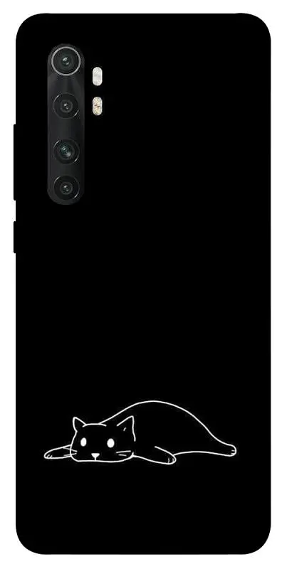 TPU чохол Demsky Lazy cat для Xiaomi Mi Note 10 Lite