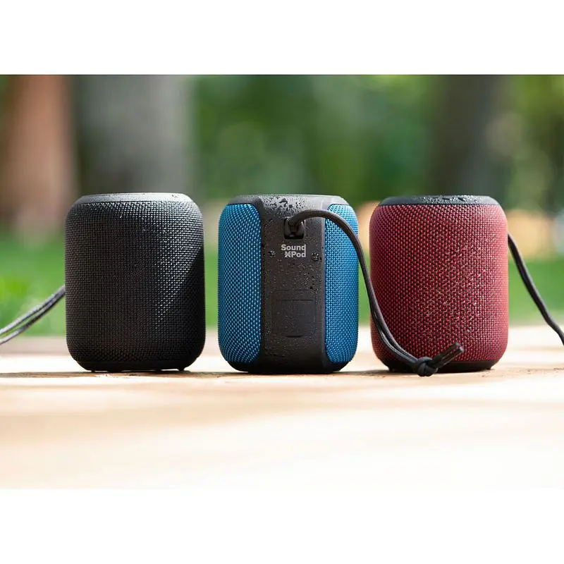 Портативна акустика 2E SoundXPod TWS MP3 Wireless Waterproof Red (2E-BSSXPWRD) - фото 10
