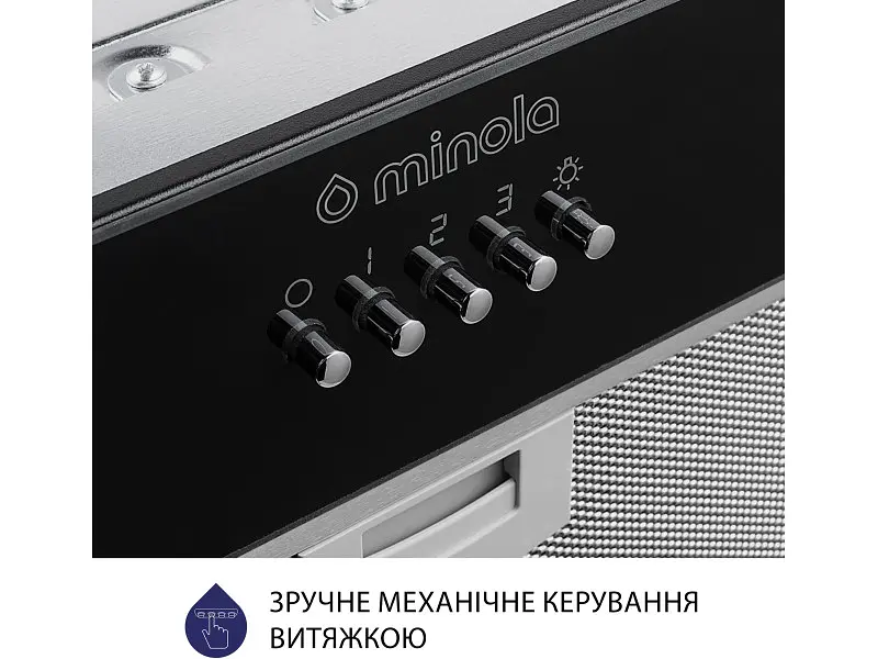 Витяжка Minola HBI 5262 BL GLASS 700 LED - фото 6