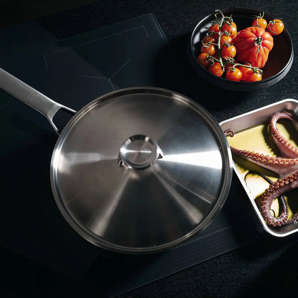 Сковорідка з кришкою Fiskars Taiten OPTIHEAT™, 26 см (1066949) - фото 4