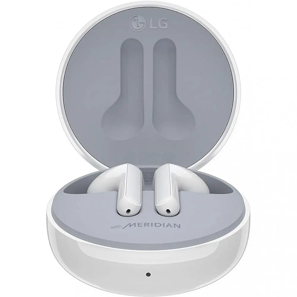 Наушники беспроводные LG TWS Tone Free FN4 True Wireless White (HBS-FN4.ABRUWH) - фото 4