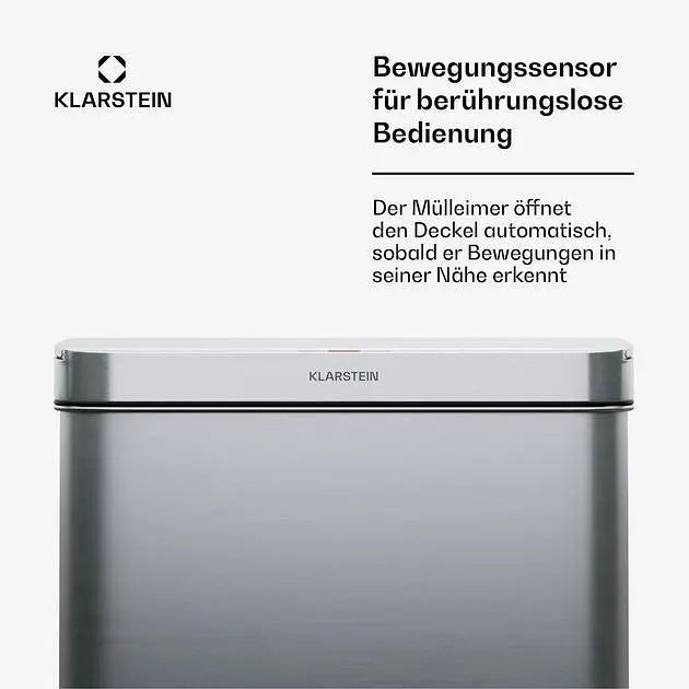 Мусорное ведро Klarstein Touchless Sensor 60л (10046163) - фото 3