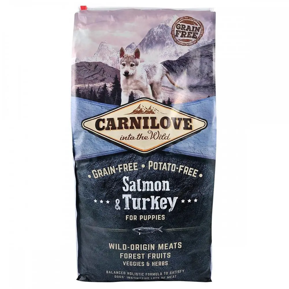Сухий корм Carnilove Puppy Salmon & Turkey 12 кг для цуценят усіх порід - фото 3
