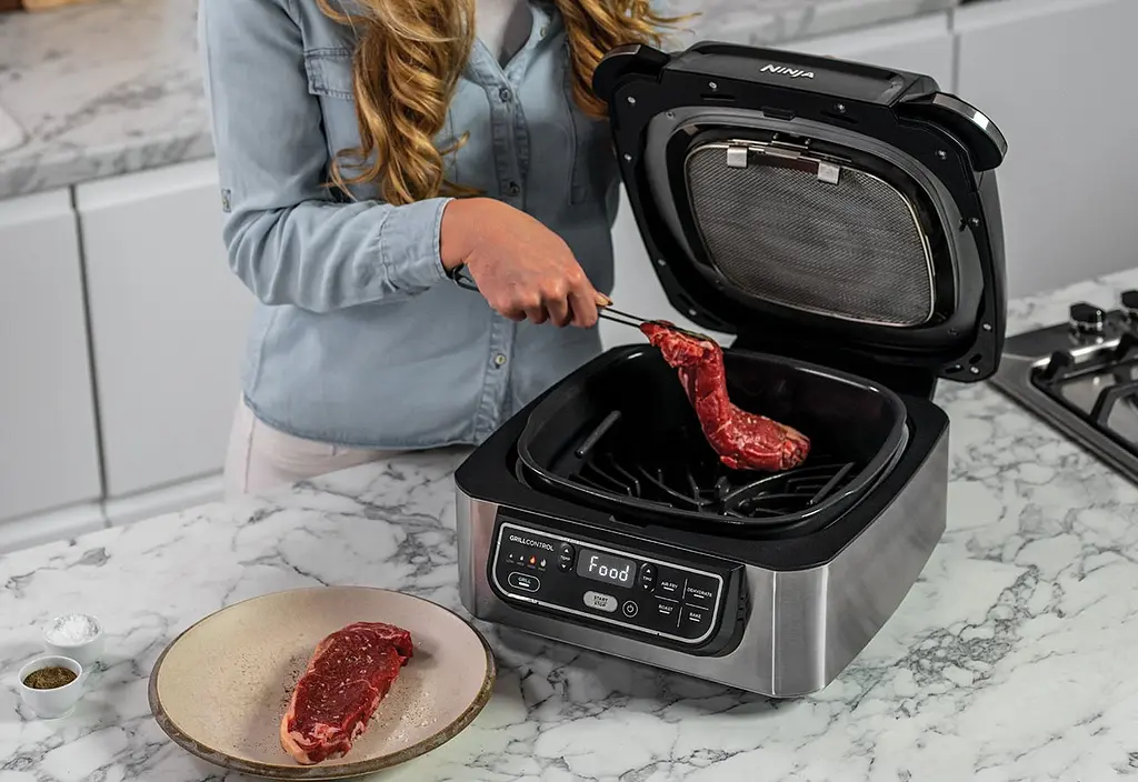 Мультипіч Ninja Foodi Health MultiGrill & Air Fryer чорна (AG301EU) - фото 8