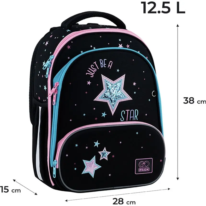 Рюкзак GoPack Education каркасний 597M-1 Be A Star (GO25-597M-1) - фото 3