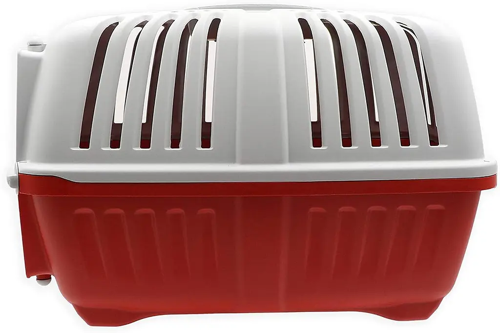 Переноска для тварин 48x31.5x33 см MPS PRATIKO 1 RED (двері пластик) - фото 3