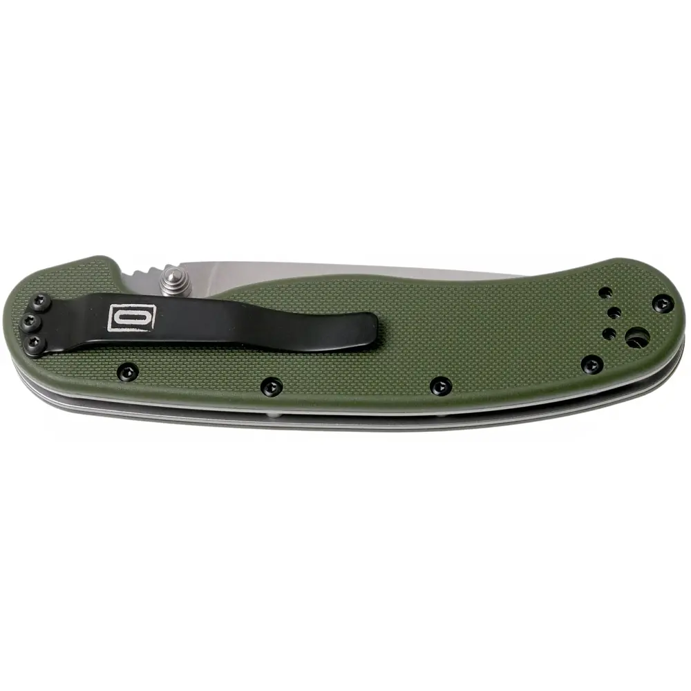 Ніж Ontario Knife RAT I AUS-8 Foliage Green - фото 4