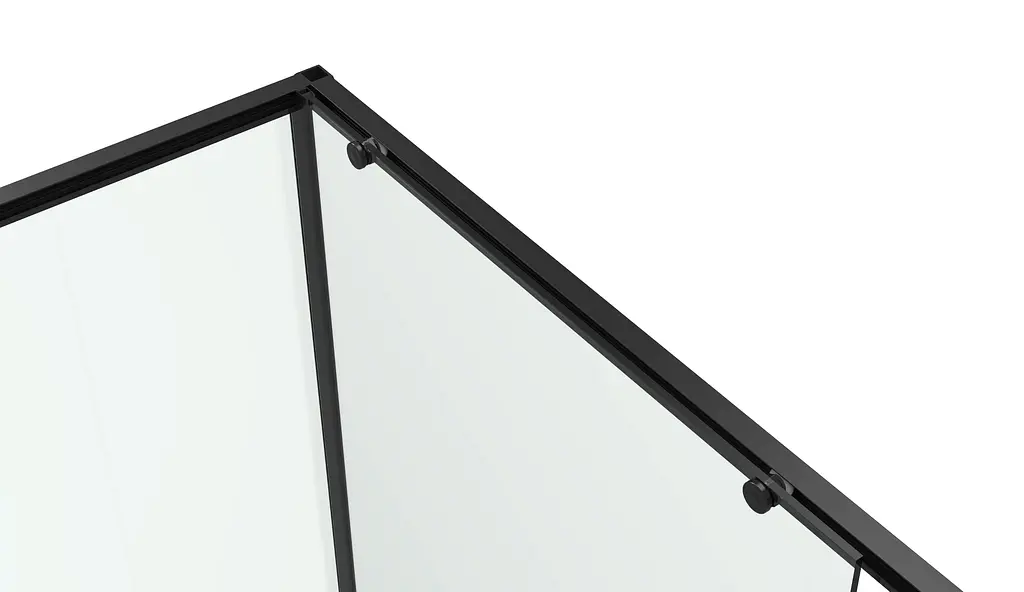 Душова кабіна Eger A Lany 120x80 з піддоном 599-550 Black - фото 5