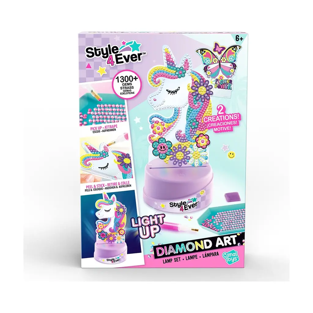 Набір для творчості Canal Toys Style 4 Ever Diamond Art Деко з підсвіткою (OFG299) - фото 10