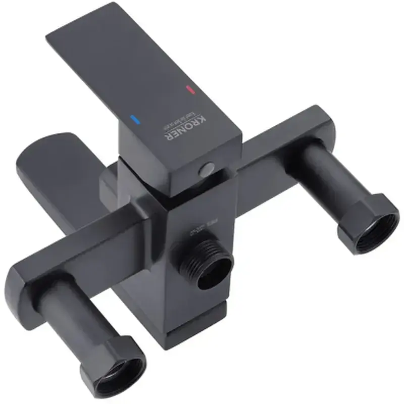 Душовий гарнітур Kroner Edelstahl Kubus-SCH063 + змішувач Edelstahl Kubus-SCH010-3 (CVS30177) - фото 7