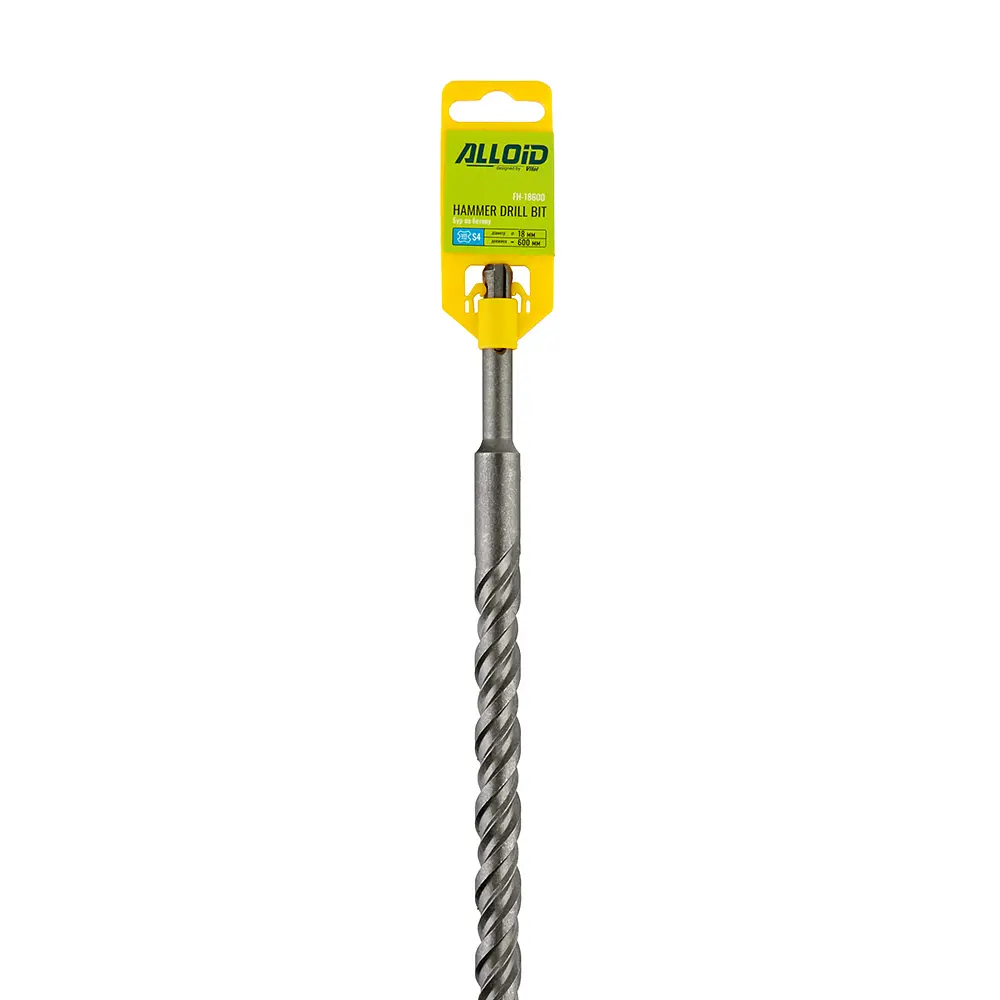 Бур по бетону Alloid Building Tools SDS-plus S4 18x600 мм (FH-18600) - фото 2