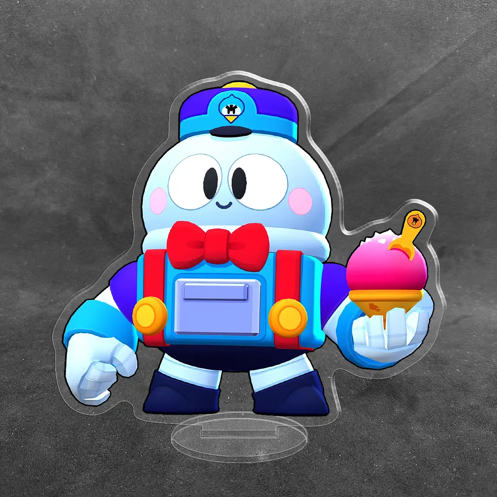 Акрилова колекційна фігурка Brawl Stars Лу 10 см
