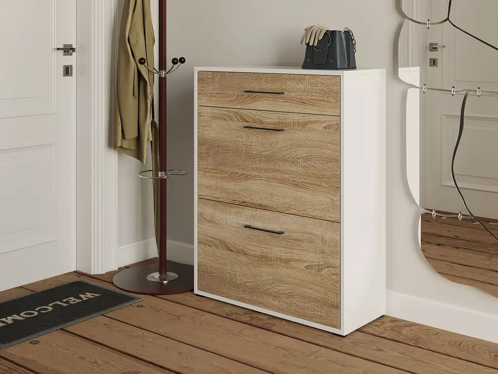 Полиця для взуття Flamecame на 3 шухляди з ДСП FT-7 - фото 7