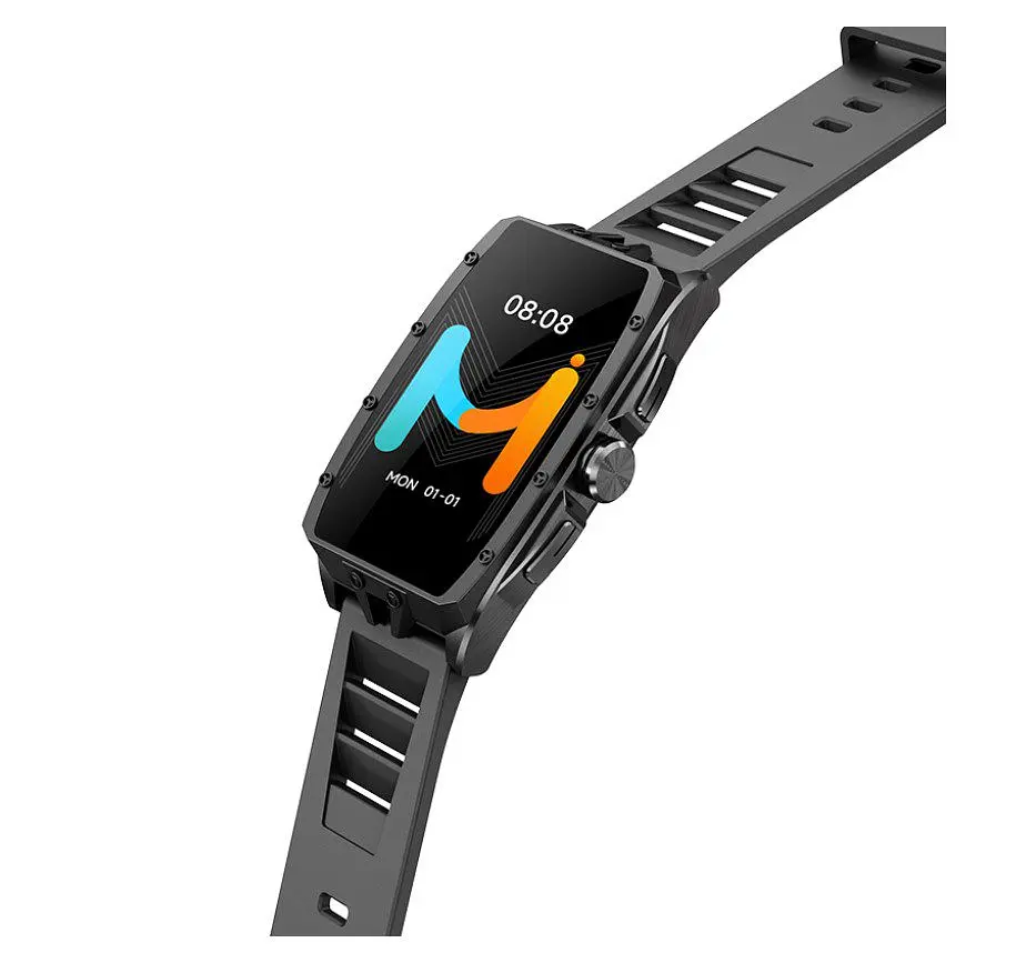 Смарт-годинник Smart Watch iMiki MB-1 Super AMOLED 1.64 (456x280) 230 мА·год Black - фото 5