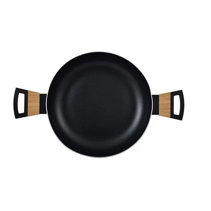 Каструля з кришкою Bergner Earth black 28 см 6 л (BG-32037-BK) - фото 4