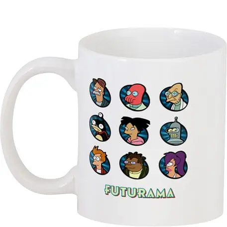 Кружка GeekLand Футурама Futurama 02.37.593 330 мл белая - фото 3