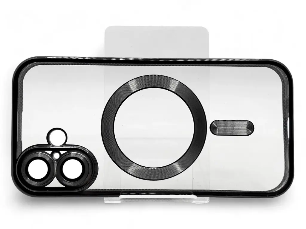 Чохол-накладка BeCover TPU Chrome Case MagSafe для Apple iPhone 16 Black (712070) - фото 4