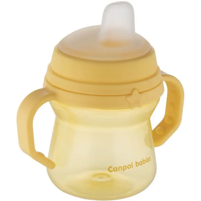 Кружка тренувальна Canpol babies First Cup Bonjour Paris 150 мл жовтий - фото 5
