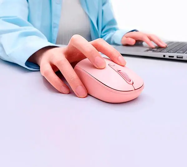 Миша Baseus Wireless Mouse F01B Baby Pink Tri-Mode (B01055503413-00) [99874] - фото 7