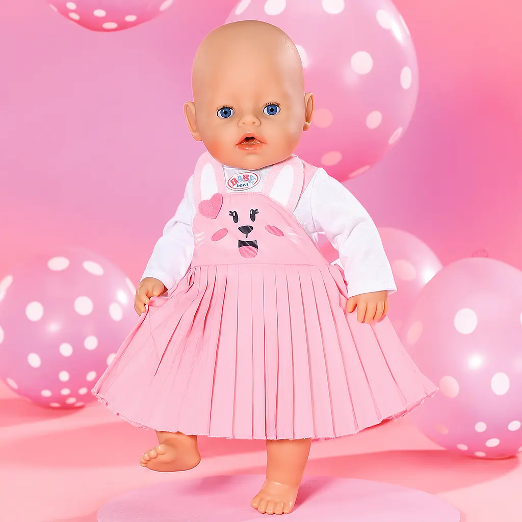 Одежда Baby Born Платье с зайкой для куклы 43 см (832868) - фото 6