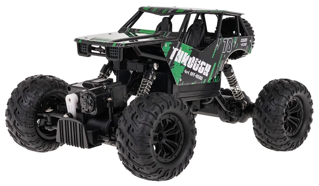 Машинка Ramiz внедорожник Crawler Racing 78 R/C 1:16 черный L-E578 - фото 4