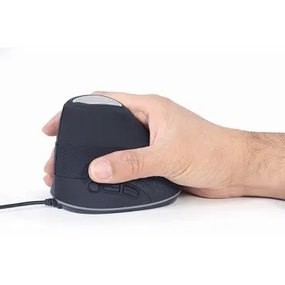 Комп'ютерна мишка Gembird (MUS-ERGO-03) USB Black (MUS-ERGO-03) - фото 7