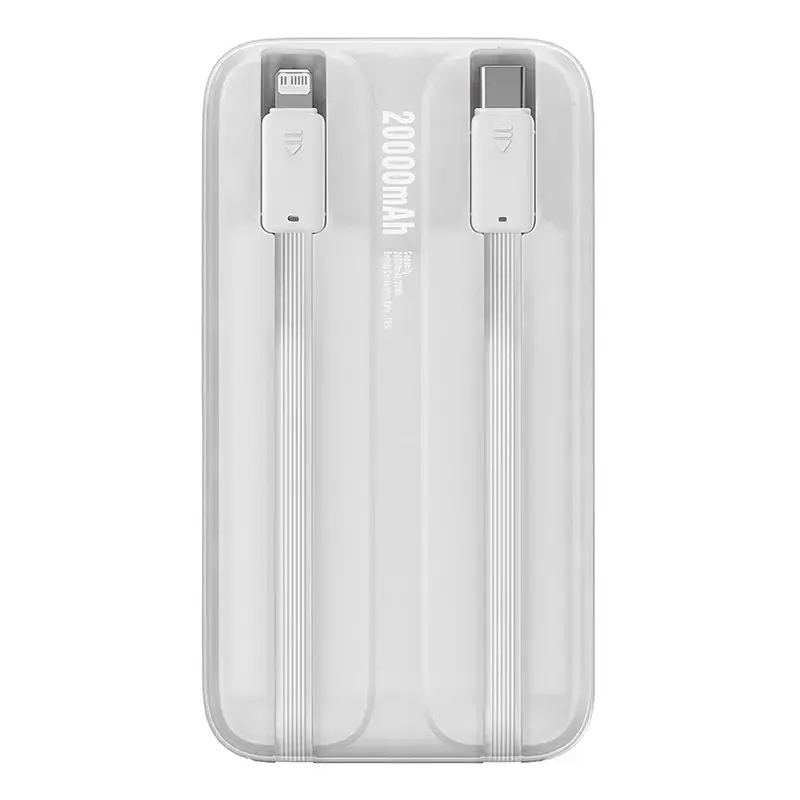 Зовнішній акумулятор Baseus Power Bank Comet Series Dual-Cable 20000mAh 22.5W (PPMD020102) - фото 2