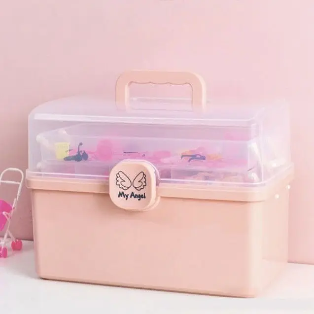 Органайзер для мелочей MBM My Home PC-16, размер S, 29х16х15,7 см, розовий (PC-16 S PINK) - фото 3