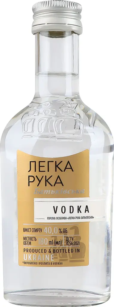 Водка особенная Легка Рука Родительская 40% 0.18 л - фото 6