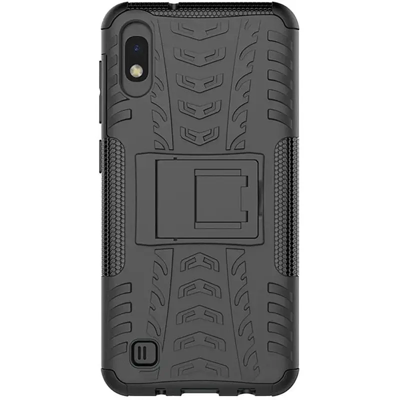 Чохол-накладка Toto Dazzle Kickstand 2 in 1 Case Samsung Galaxy M10 Black - фото 6
