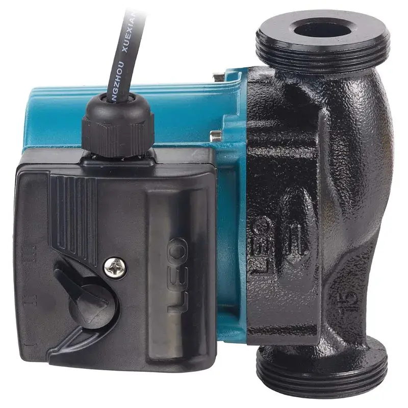 Насос циркуляційний 96Вт Hmax 6м Qmax 58л/хв Ø1½" 130мм+гайки Ø1" LEO 3.0 LRP25-60/130 (774433) - фото 3