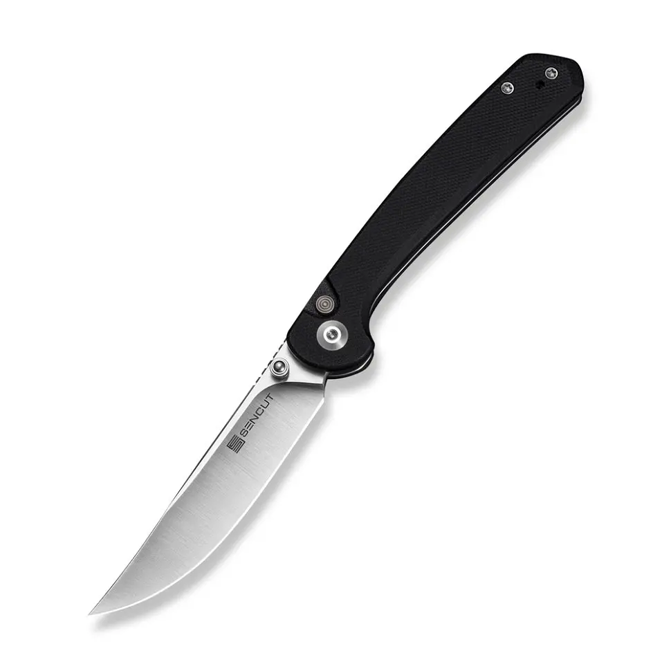 Ніж cкладний Sencut Skelfin S25007-2 чорний, Чорний, Чорний - фото 2