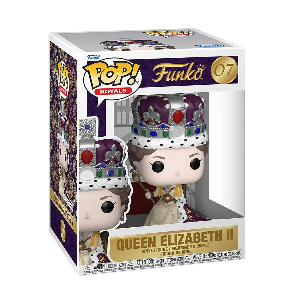 Ігрова фігурка FUNKO POP! серії "Королева Єлизавета II 100-річчя" - КОРОНАЦІЯ КОРОЛЕВИ ЄЛИЗАВЕТИ II Funko 91873 - фото 4