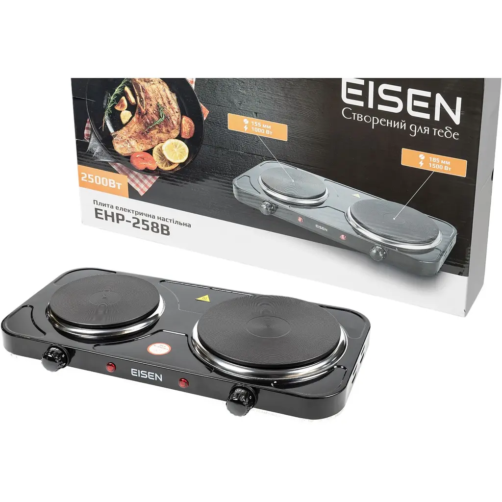 Плита электрическая Eisen настольная (EHP-258B) - фото 10