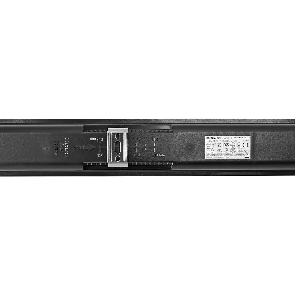 LED світильник Videx BNWL05 50W 1.5М 5000K 220V IP65 лінійний магістральний (VL-BNWL05-50155B) - фото 14