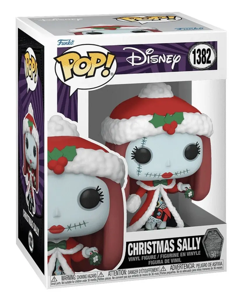 Фигурка Funko Pop Фанко Поп Кошмар перед Рождеством Салли Sally 10 см FP NBС S 1382 - фото 3